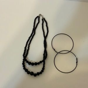 ((  NEW )) Necklace & earrings set